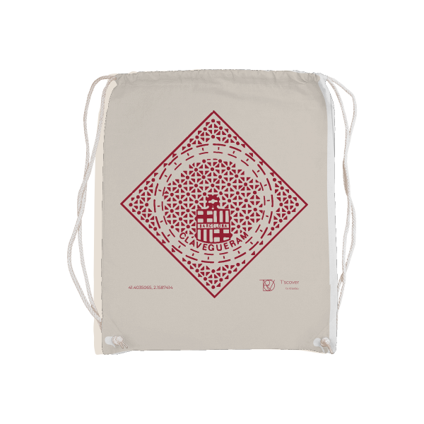 Barcelona Gym Sack
Beutel
Tasche
Stofftasche
Kanaldeckel
Gullydeckel
Design
Kanaldeckel print
Kanaldeckel design
Back print
Discover
Tscover
Aufdruck
Stadt merch
Stadt
Tscover by create.studio
Tscover by create.
Manhole cover