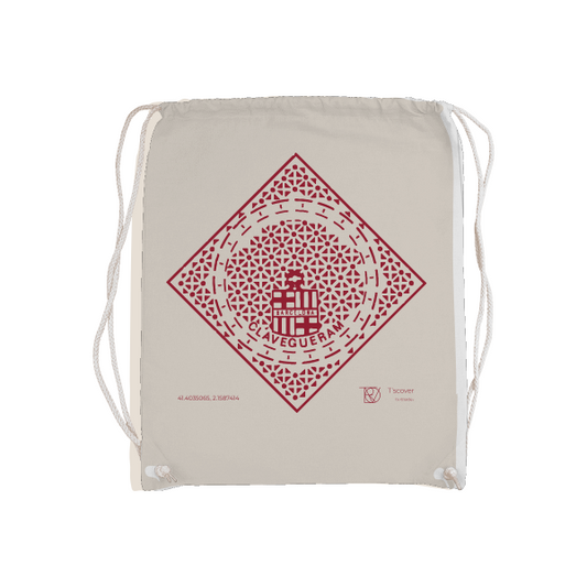 Barcelona Gym Sack
Beutel
Tasche
Stofftasche
Kanaldeckel
Gullydeckel
Design 
Kanaldeckel print
Kanaldeckel design
Back print
Discover 
Tscover 
Aufdruck
Stadt merch
Stadt
Tscover by create.studio
Tscover by create.
Manhole cover